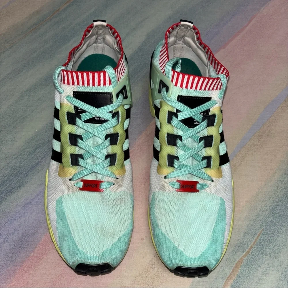 Men’s Adidas EQT Support PrimeKnit Green size 11.5